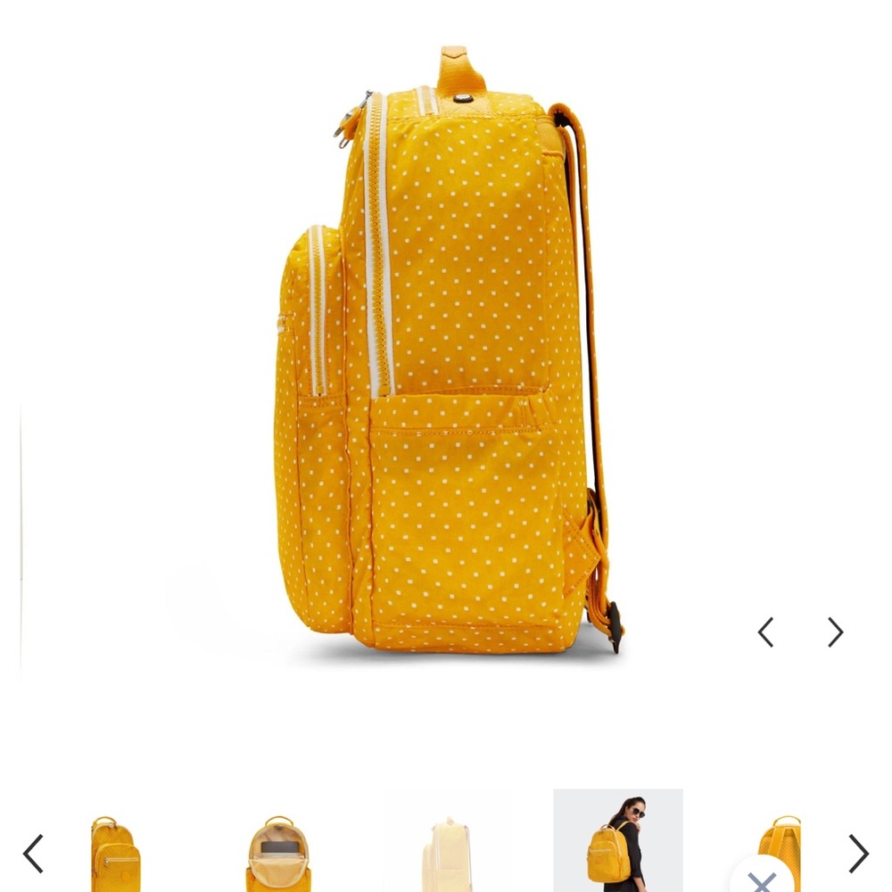Kipling Orange Backpack - Picture 6 of 6